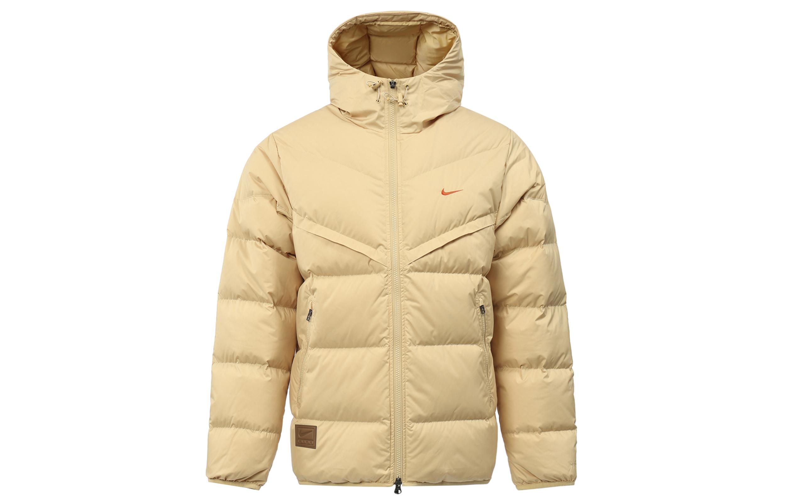 Nike Storm FIT Windrunner Down Jacket Men s Sesame Brown HQ4183-233 XL