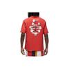 Jordan T Shirts Men's Clay Red Crew Neck Moderate Straight Fit DQ7361-662