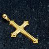 Lala Christie Cross Necklace Top for Men and 18K Gold Women, (lp103-0003-yg)