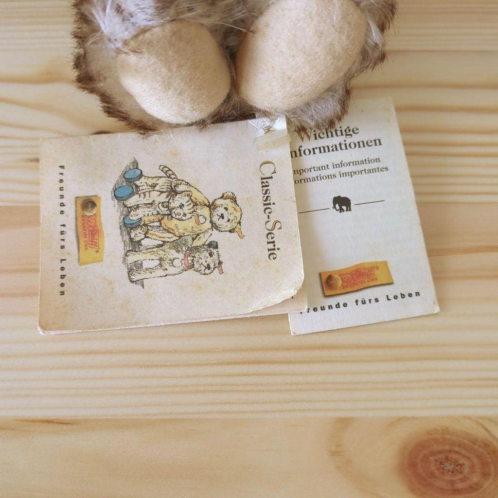 [USED] October Limited Time Price Reduction: Steiff 1926 Reissue Classic Teddy Bear