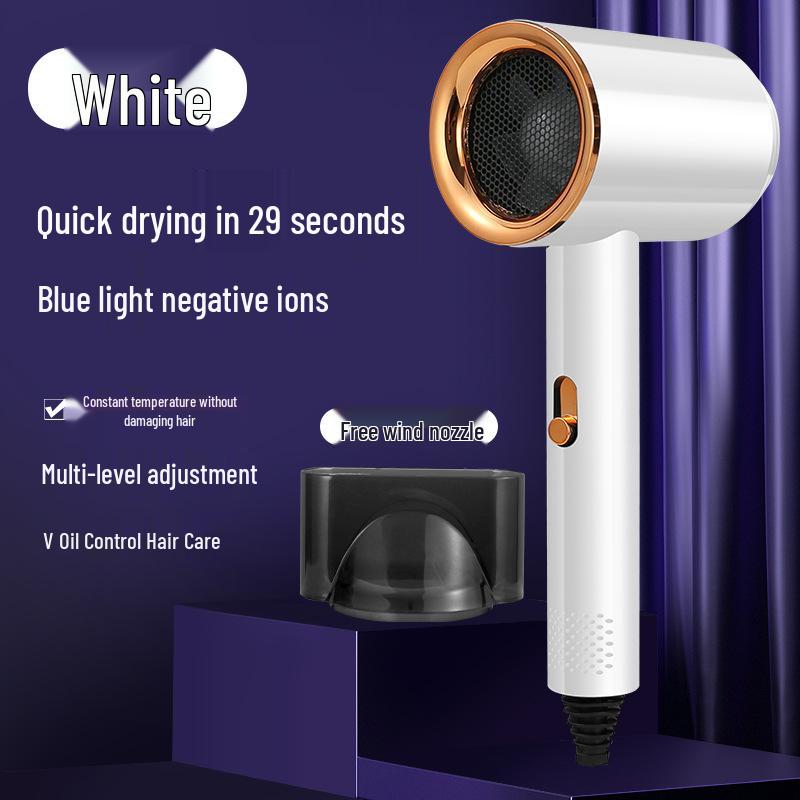High-Power Multi-Speed Portable Hair Dryer, Constant Temperature, Hot/Cold Air, Ideal for Home and Dorm Use
