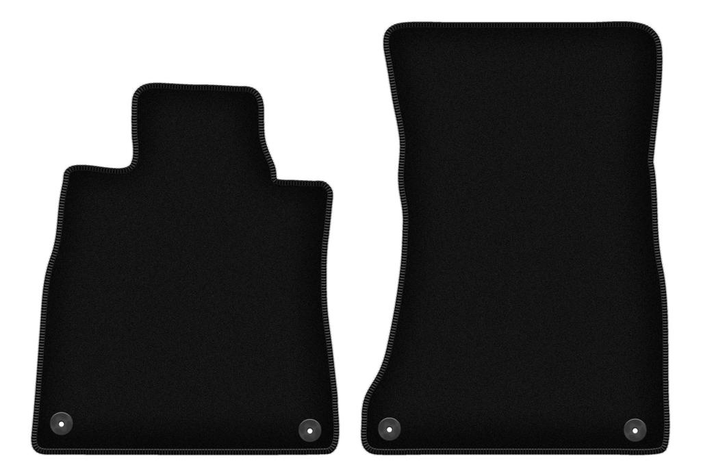 Basic Velour Floor Mats Front For Mercedes S C217 Coupe (2014-2020)