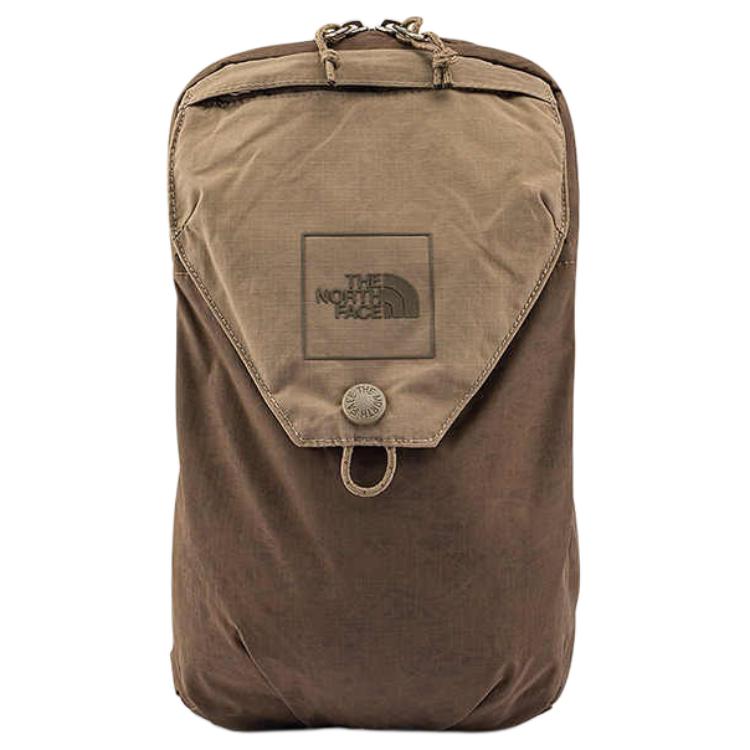 The North Face Glen Canyon Logo Versatile Portable Nylon Chest Bag Unisex chest bag Mocha-Brown NF0A8EES-DHI Mocha