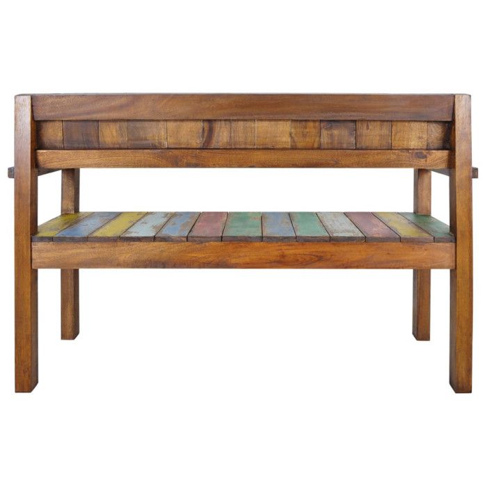 VidaXL Entrance Bench Hallway Bench Living Room Furniture Living Room Bench Living Room Furniture Interior 115 Cm Wood 326182
