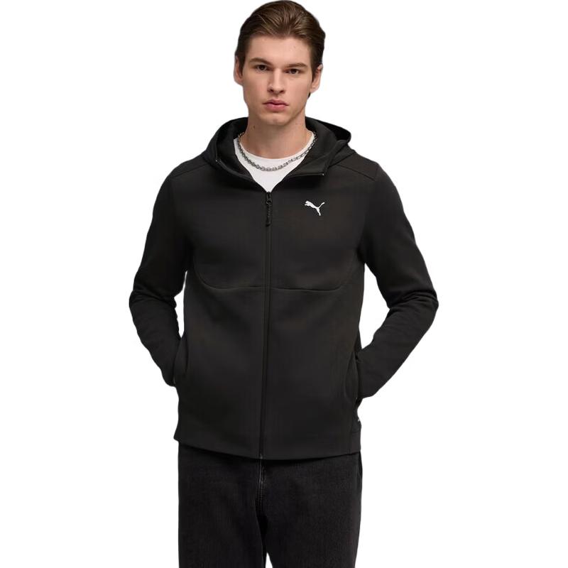 PUMA Men s Quick-Dry Hooded Athletic Jacket M