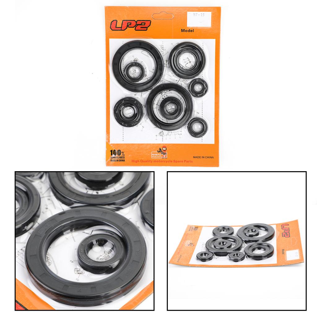 10 Stück Motoröl Dichtungssatz Set für Honda CRF450R CRF 450 2002-2006 2005 2004 2003