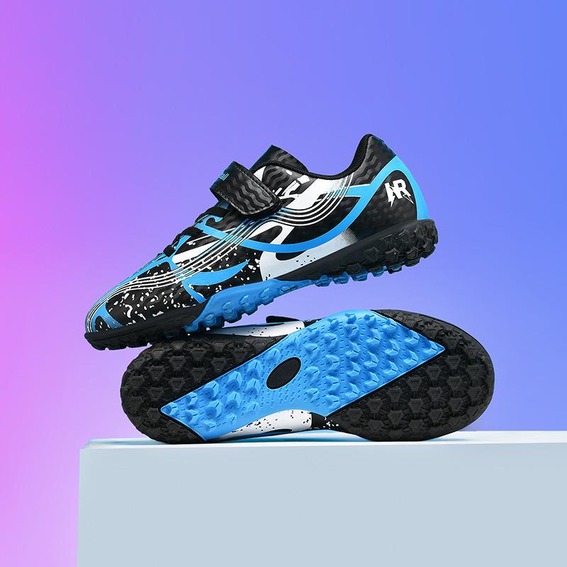 Professionelle Fußballschuhe gebrochene Nägel Erwachsene TF Jungen und Kinder Low-Top Jungen und Grundschülerinnen und Mädchen Damen spezielle Trainingsschuhe