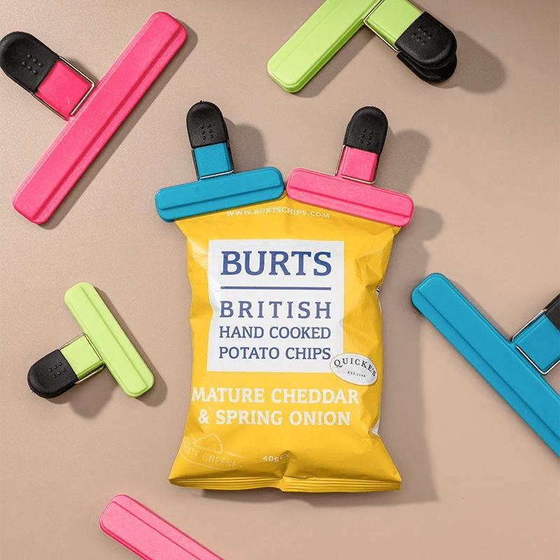 Tragbare Beutelclips, Küchenaufbewahrung, Lebensmittel-Snack-Versiegelung, Beutelclips, Versiegelungsklemme, Kunststoffwerkzeug, Küchenorganisationszubehör