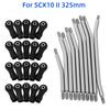 10PCS Metal RC Links Upper + Lower Linkage Chassis Link Set With Plastic Rod End For 1/10 AXIAL SCX10 II 90046 RC Crawler Car