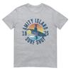 Jaws Amity Island Surf Board Tshirt