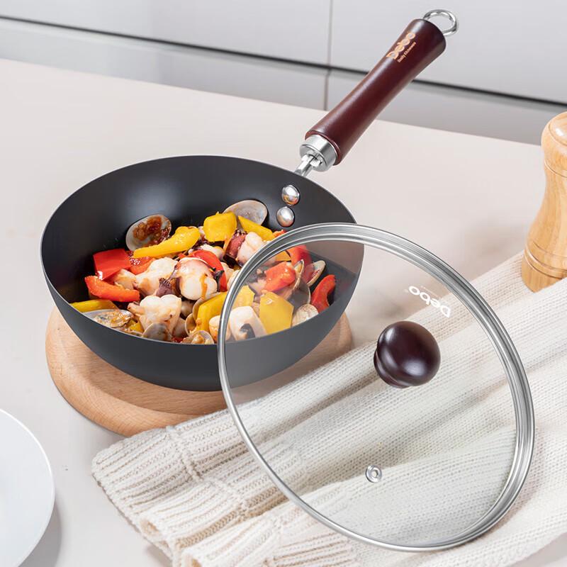 DeBao 20cm Mini Cast Iron Frying Pan