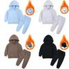 Unisex Kids' Fleece Hoodie: Korean Style Thickened Sweatshirt for Autumn/Winter 2026