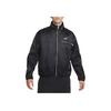 Solid Color Long Sleeve Loose Jacket Men Jacket Black DQ4252-010