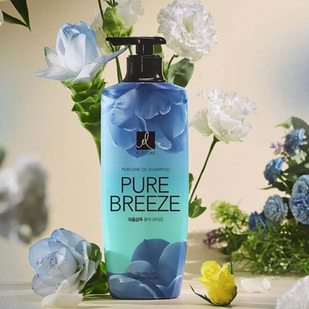 [Elastine] Perfume Pure Breeze Shampoo / Conditioner 600ml