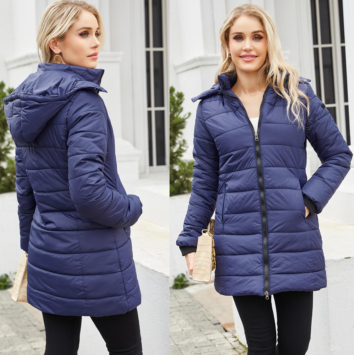 Женская куртка с капюшоном — фото 3