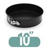 Non-Stick Round Cake Pan Set - Buckle Design for Baking