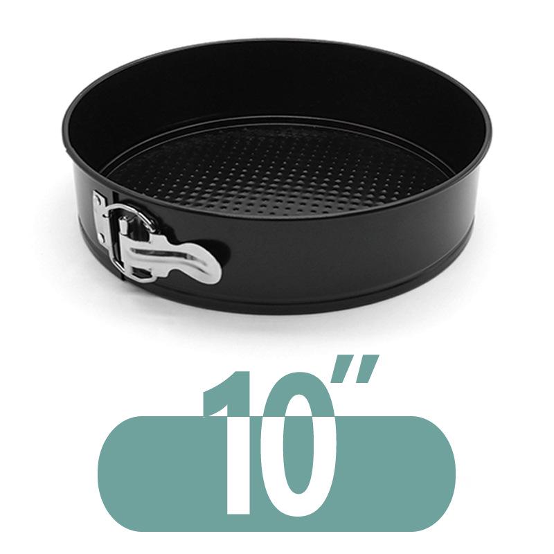 Non-Stick Round Cake Pan Set - Buckle Design for Baking