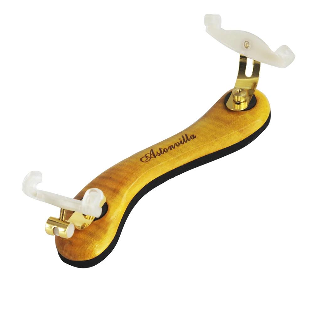 Violin Shoulder Pad Adjustable Professional 1/2 1/4 3/4 4/4 Fiddle Shoulder Rest Black Padded Stringed Instrument Accessories