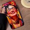 Fashion F-Frida K-KahlosS Phone Case For IPhone 16 15 14 13 12 11 17 Pro Max Simplicity Back TPU Soft Case