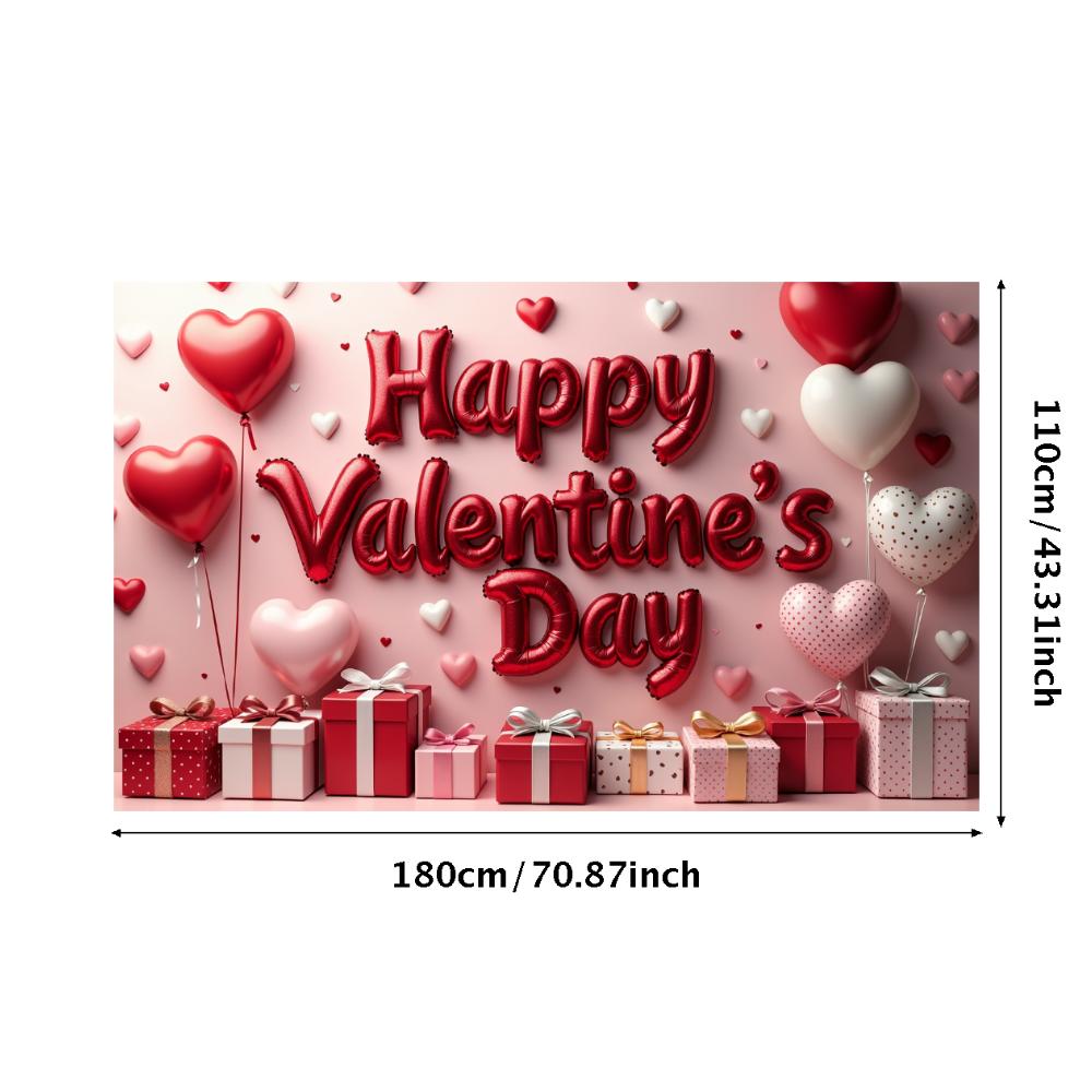

Portable Balloon backdrop Charming Colorful Easy-to-hang Anniversary display Thematic Event decor for Valentine s Day