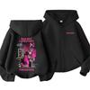 Rapper Theodora Mega Bbl Bad Boy Lovestory Rits Hoodie Heren Dames Mode Hip Hop Zip Up Sweatshirt Heren Vintage Zip Up Jas