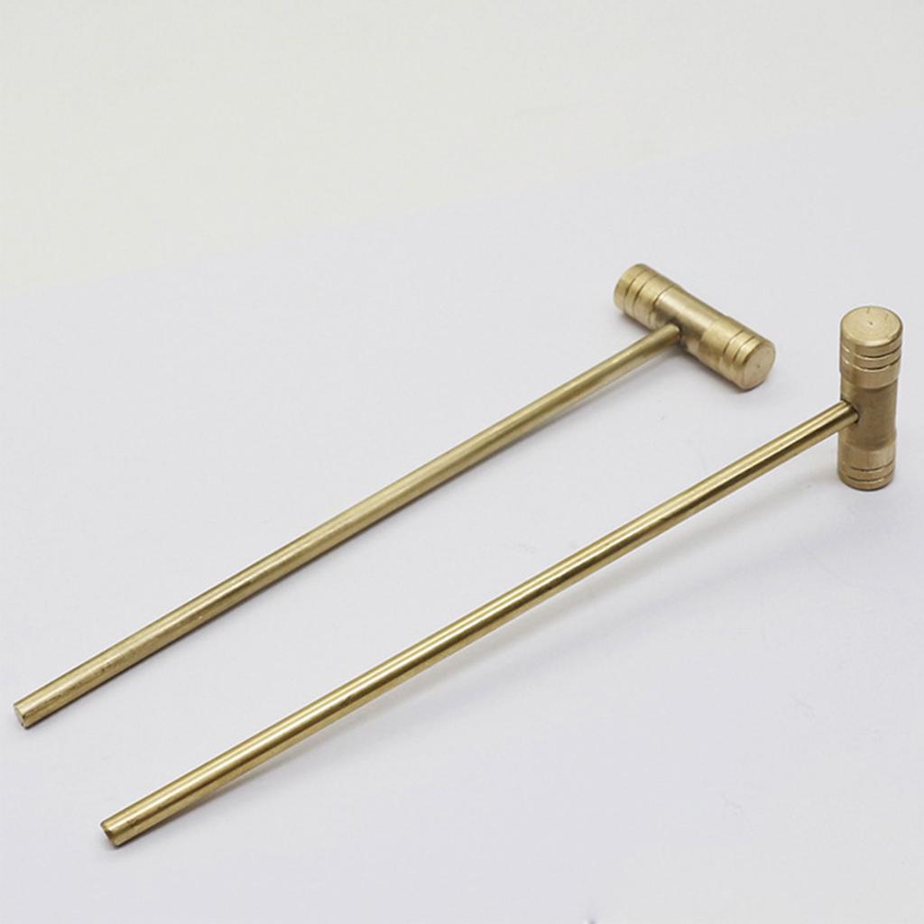 Mini Multifunction Tiny Hammer Tool Brass Hammer Hand Repairing Tools Micro Hammer for Eating Walnut Watchmaker