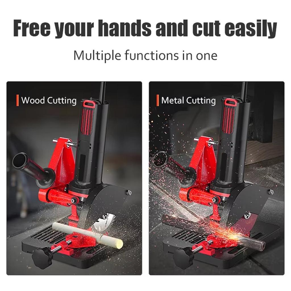 Universal Angle Grinder Stand Angle Grinder Power Drill Accessories Function Angle Grinder Bracket Holder Support