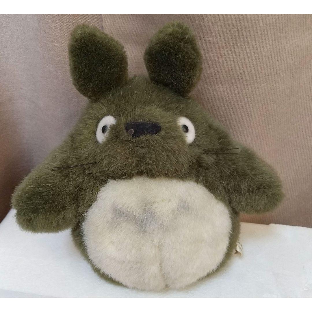 Totoro stuffed toy approximately 20cm green