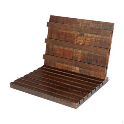 Keepsake Display Stand Wooden Holder Organizer Storage Box Heavy Duty Table Top