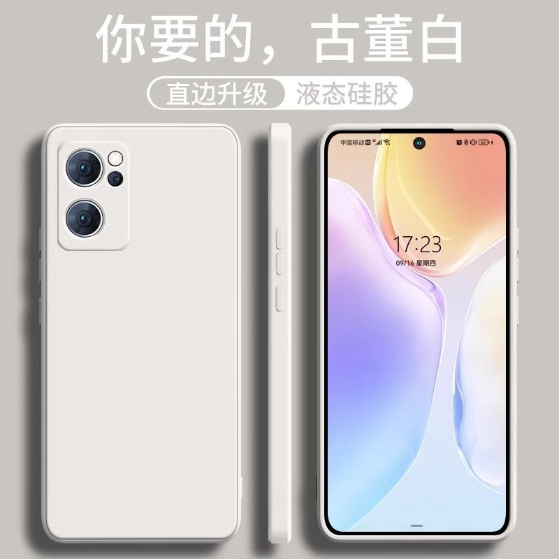 Applicable to OPPOreno1pro mobile phone case Reno1se new liquid silicone lens all-inclusive anti-drop case