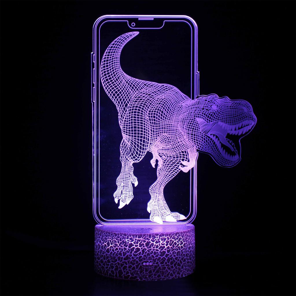 Colorful Creative 3D Night Light Gift Table Light Visual Light LED Light