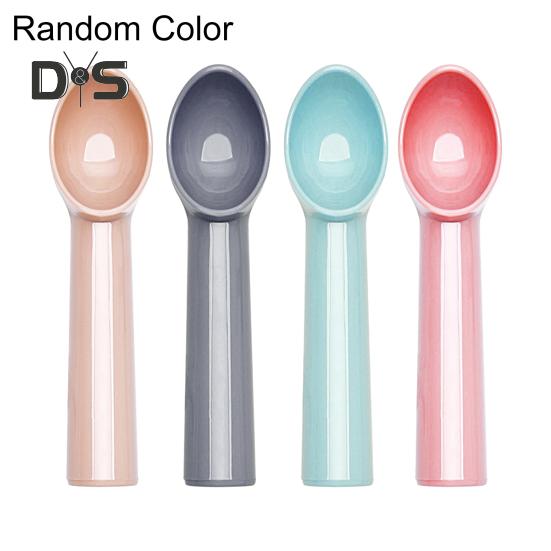 1 Set Food Grade Ice Cream Scoop Cold Resistant Plastic Watermelon Fruit Ball Spoon Dessert Scoop