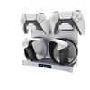 Controller Quick Charging Dock Stand for PS VR2 Headset Display Stand Headset Controller Storage Rack Accessories