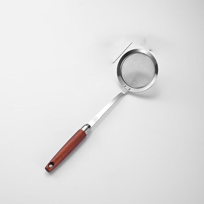 

304 Stainless Steel Sapele Wood Handle Mesh Skimmer