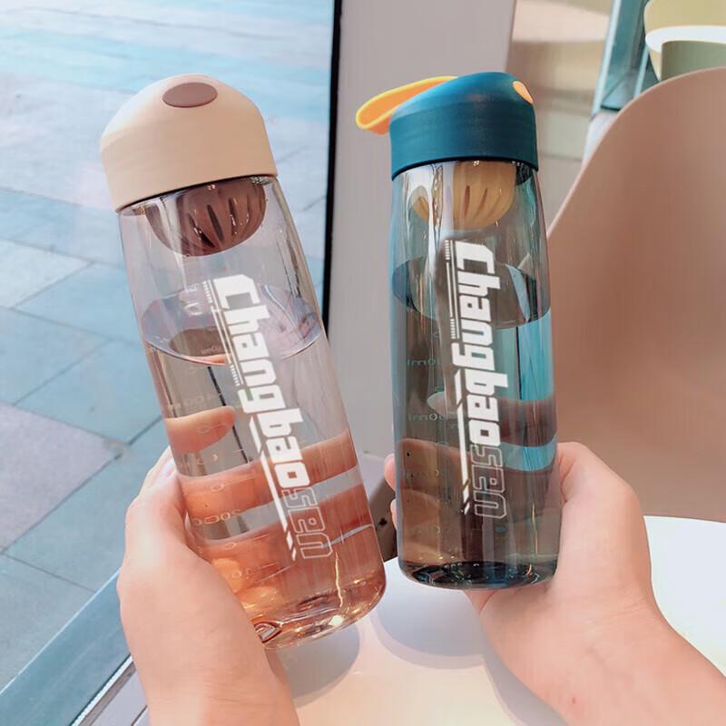 

Портативна пластикова спортивна пляшка для води Changbaosen