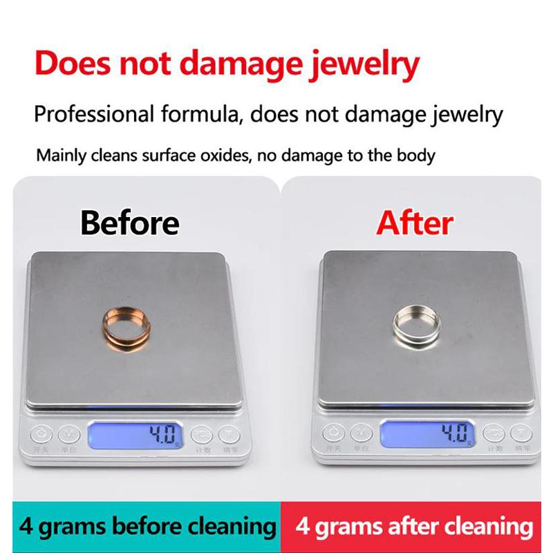 1/2/3Pcs Silver Cleaner Liquid 200G Jewelry Cleaner For Gold Panlinis Ng Silver Gold Cleaner For Rings Earrings Watch Diamond