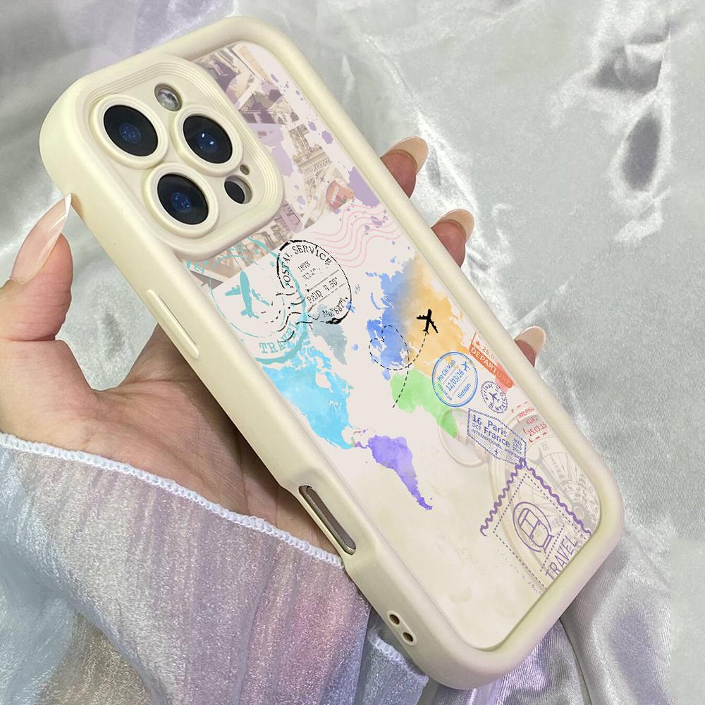 JT546 Trivel Planning Your Next Trip for iPhone 17 16 15 14 13 12 Pro Max Samsung S26 S25 Ultra A17 A07 A56 A16 A15 Xiaomi 15T Redmi 15c 14C Soft Case