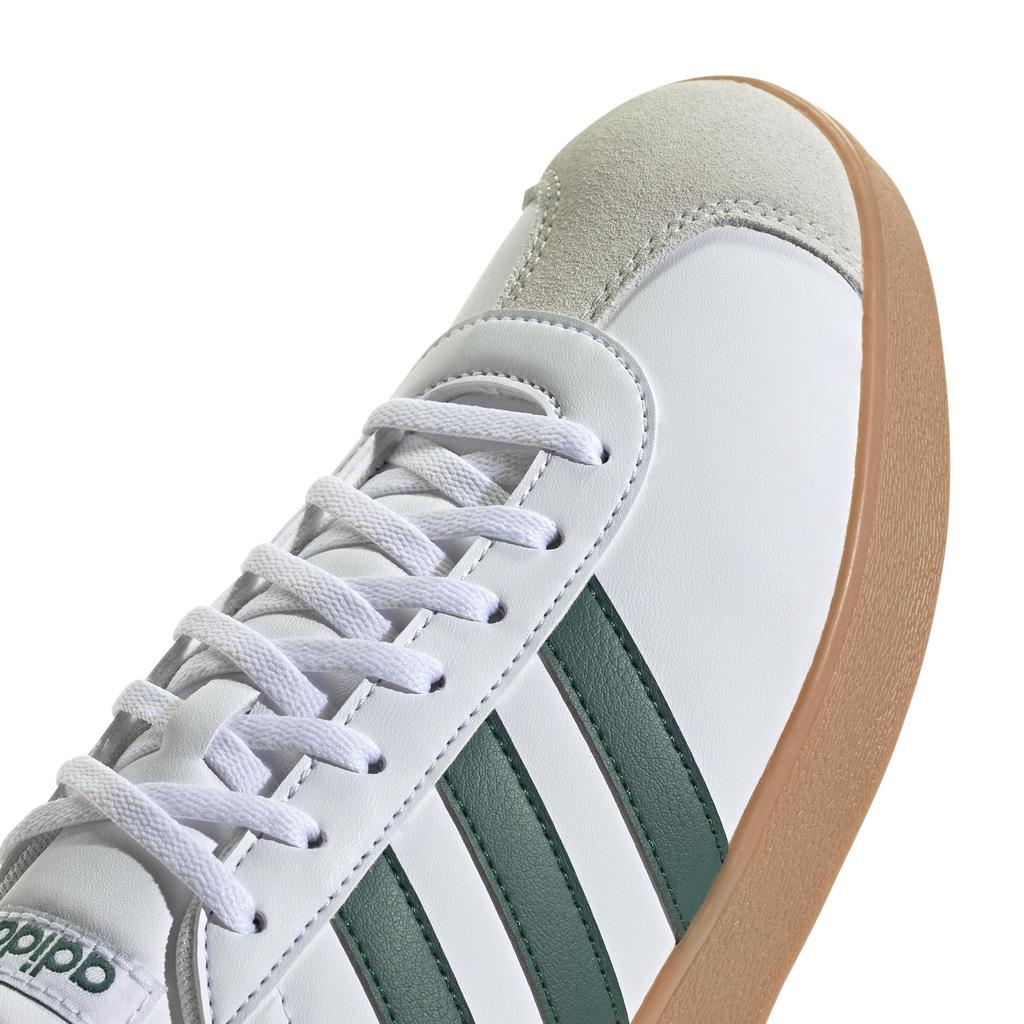 Adidas VL Court Base NLF52 Footwear One Size Cm Sneakers, White/College Green/Grey (ID3710), 23.0