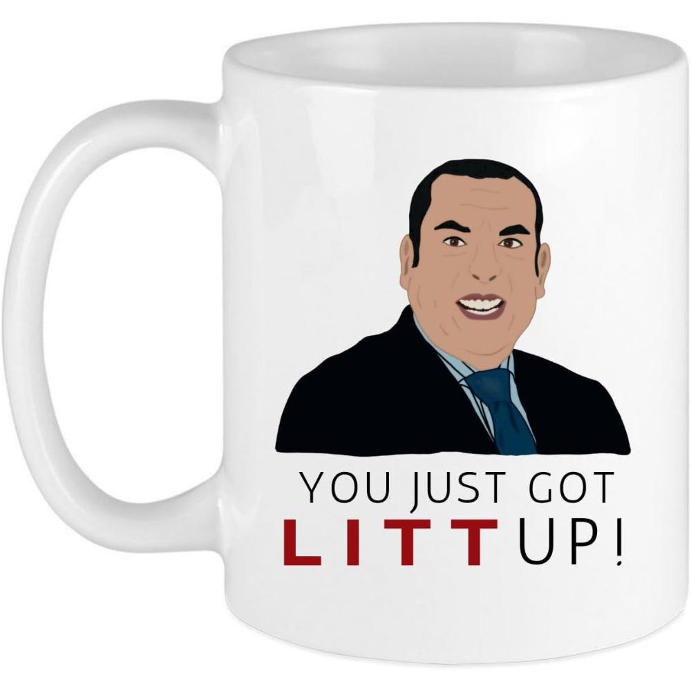 

Ceramic coffee mug hardcover lawyer suit tea cup 301-400ml