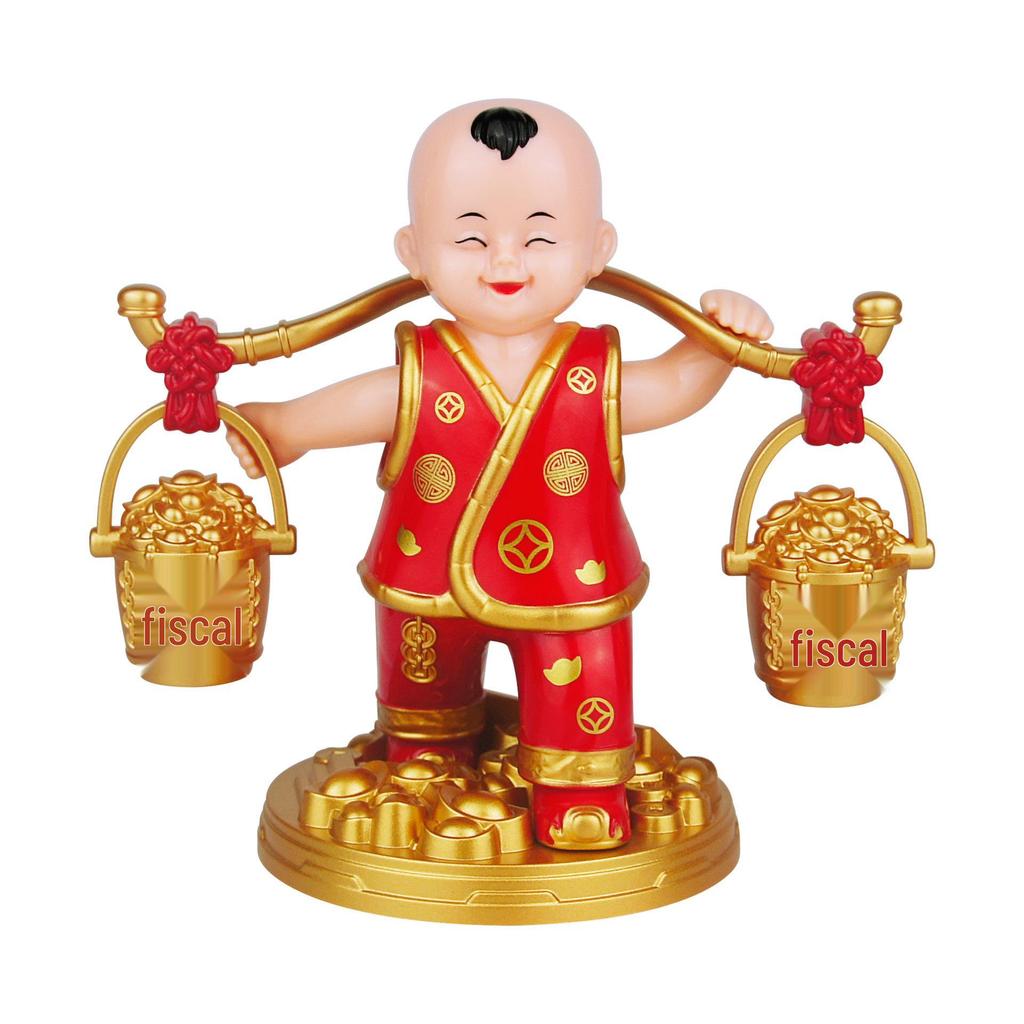 Solar-Powered Waving Lucky Cat Ornament for New Year and Car Dashboard