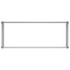 Hochbeet Hellbraun 100 x 40 x 77 cm Verzinkter Stahl