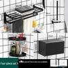 Xuanyong Stainless Steel Folding Bathroom Towel Rack Set