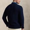 Polo Ralph Lauren Logo Embroidered V-Neck Single-Breasted Long Sleeve Knit Sweater Men Sweater Blue MNPOSWE16822195-999