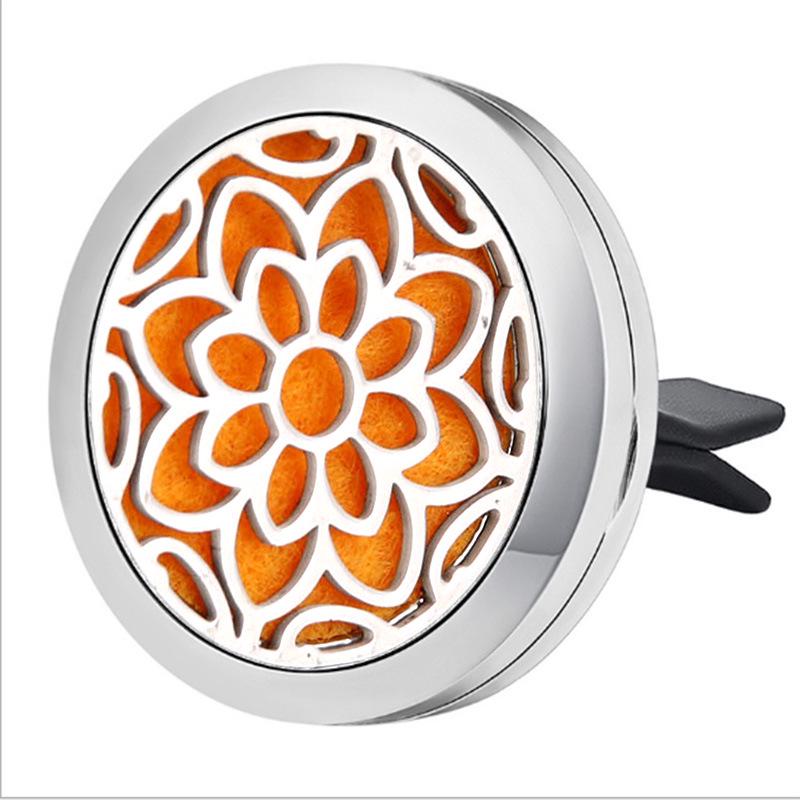 Stainless Steel Car Air Vent Aromatherapy Diffuser
