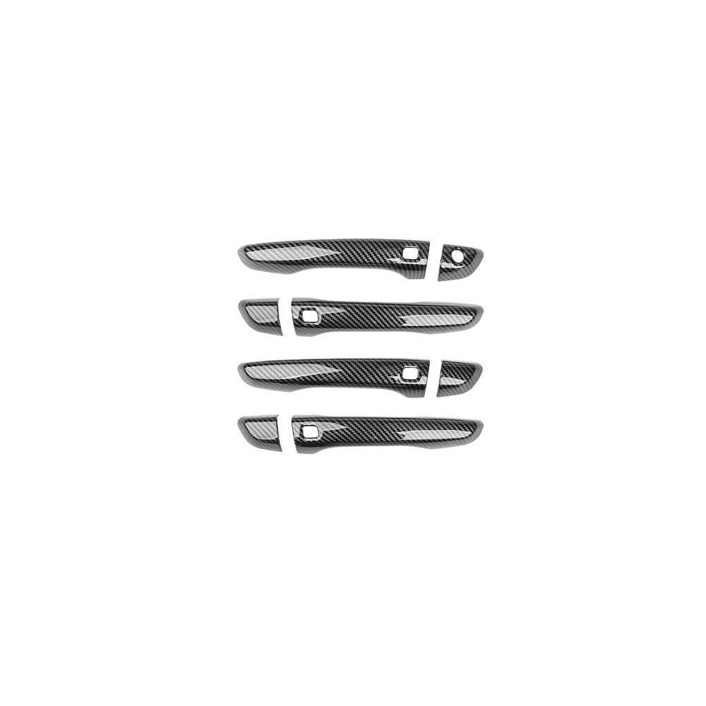 

Exterior Accessories Carbon Fiber Black Outer Door Handle Decoration Cover Trim For Hyundai I30/I30 N 2017-2026 Accessories