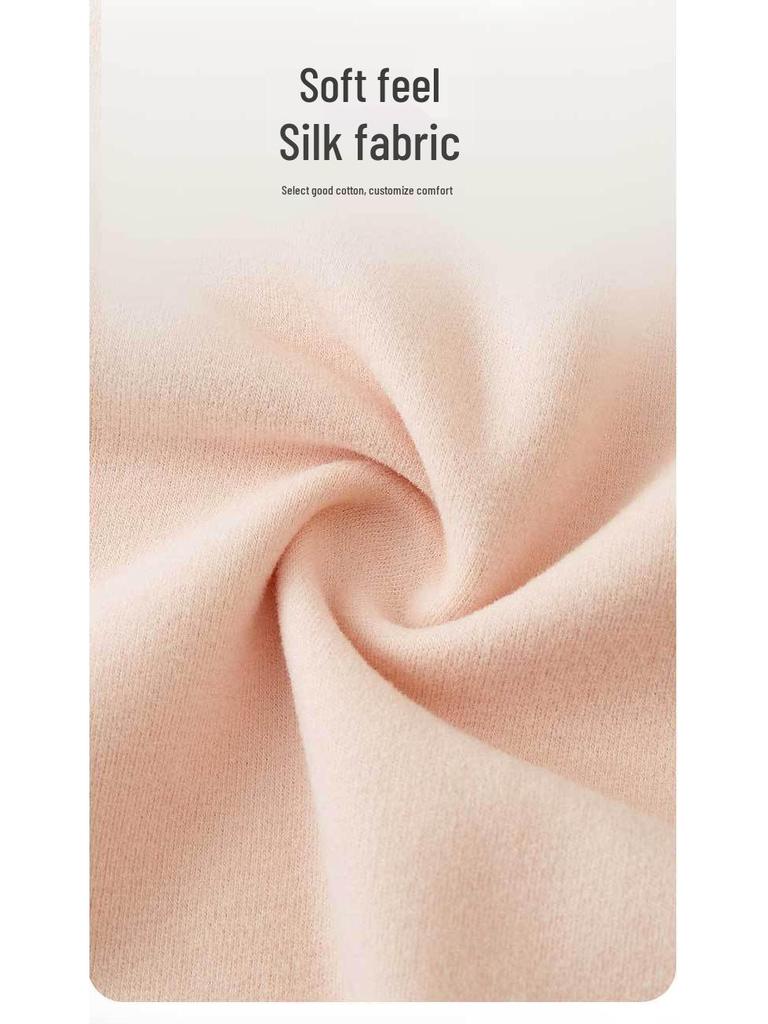Class A Mulberry Silk Baby Onesie - Thickened, Warm, Slant-Opening Romper with Long Sleeves for Autumn/Winter.