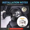MAXGTRS 2x H4 Hi/Lo H7 Bi-Led Projector Lens H11 9005 HB3 9006 HB4 Car Headlight Bulb Canbus Lampada 6000K Mini Fog Lamp 12V LHD RHD