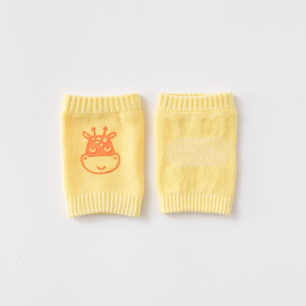 Cartoon Mesh Baby Knee & Elbow Pads for Crawling and Walking