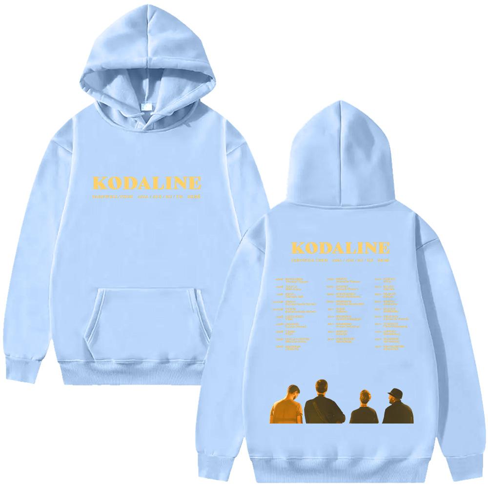 Kodaline Band Farewell Tour 2026 Felpe Manica Lunga Moda Pullover Donna Uomo High Street Estetica Felpe Abbigliamento