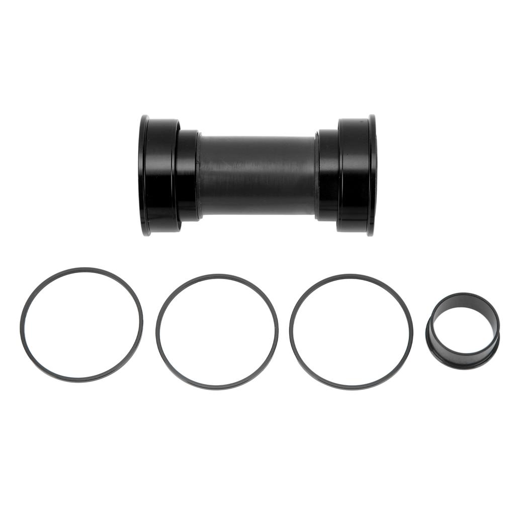 LeBycle BB92 Mountain Bike Sealed Center Axle Bike Crankset Press in Ceramic Bottom Bracket Black